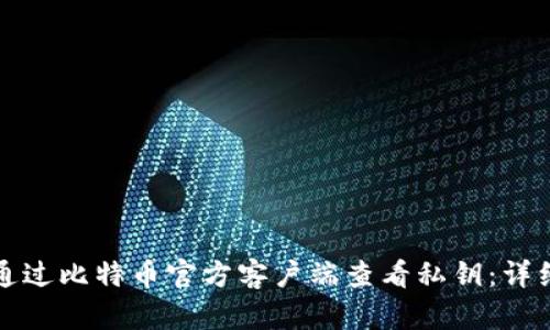 如何通过比特币官方客户端查看私钥:详细指南
